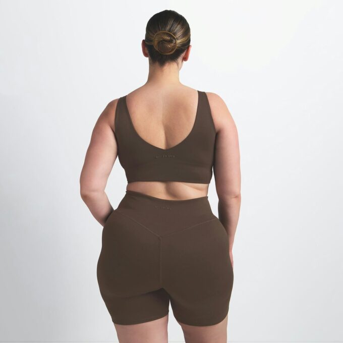 NikeSKIMS MAT V-HALS BH-TOP