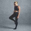 NikeSKIMS MATTE FOOTSIE GRIP LEGGINGS