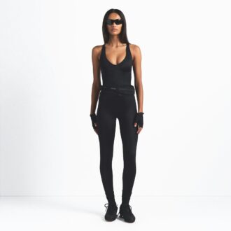 NikeSKIMS SHINE V-HALS TOP
