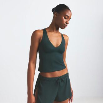 NikeSKIMS SHINE V-HALS TOP