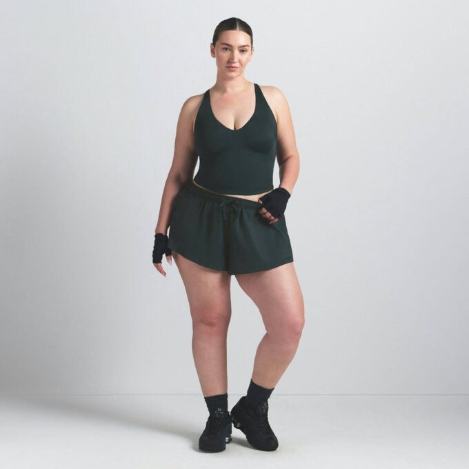 NikeSKIMS SHINE V-HALS TOP