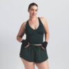 NikeSKIMS SHINE V-HALS TOP
