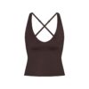 NikeSKIMS SHINE V-HALS TOP