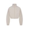 NikeSKIMS VÆVET NYLON CROP JAKKE