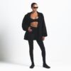 NikeSKIMS VÆVET NYLON OVERSIZED TRÆNINGSJAKKE