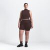 NikeSKIMS VINTAGE SØMLØS BH-TOP MED HØJ HALS