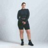 NikeSKIMS VINTAGE SØMLØS CROP TOP MED HØJ HALS