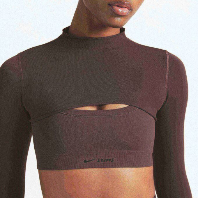 NikeSKIMS VINTAGE SØMLØS SHRUG