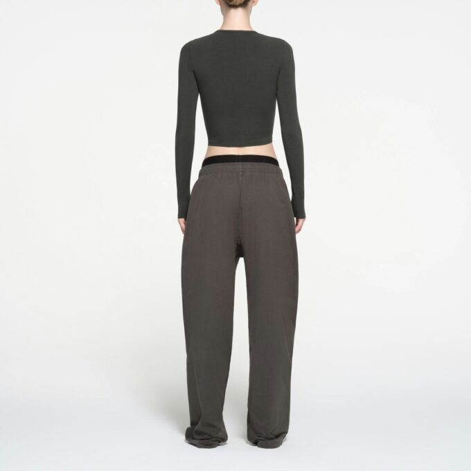 NY VINTAGE CROPPED LANGERMET T-SHIRT