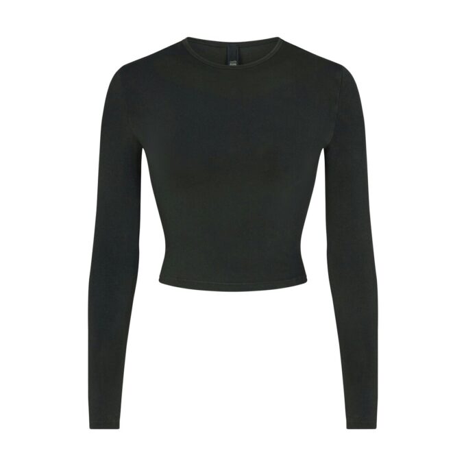 NY VINTAGE CROPPED LANGERMET T-SHIRT