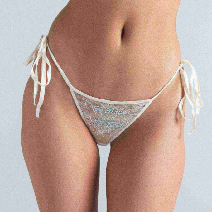 NYHED INTIMATES BRODERET BIKINI 3-PAK