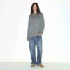 OVERSIZED KASHMERISK TRØJE