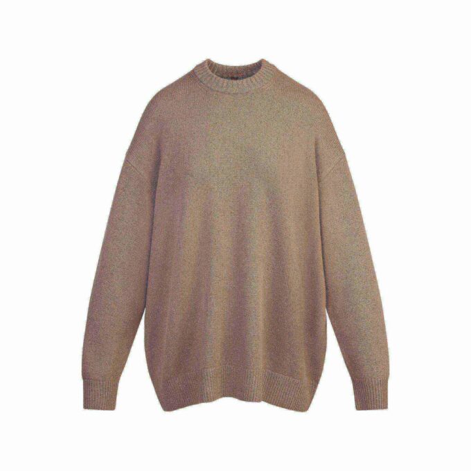 OVERSIZED KASHMERISK TRØJE