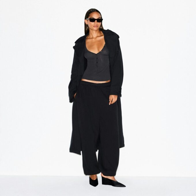 OVERSIZERET KRAFTIGT FLEECE JOGGER