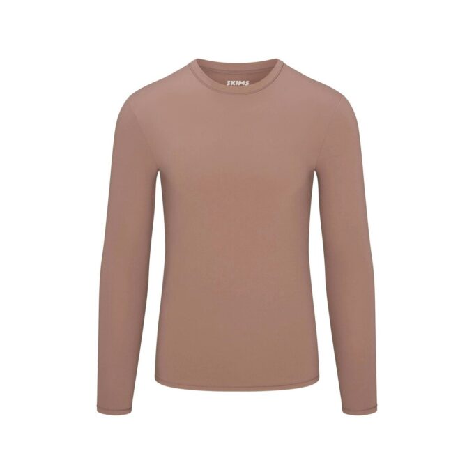 PASSER TIL ALLE HERRE SLIM LANGERMET T-SHIRT