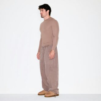 PASSER TIL ALLE HERRE SLIM LANGERMET T-SHIRT