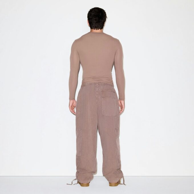 PASSER TIL ALLE HERRE SLIM LANGERMET T-SHIRT