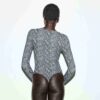 PASSER TIL ALLE LANGÆRMET BODYSUIT MED RUND HALS