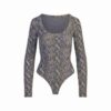 PASSER TIL ALLE LANGERMET SCOOP-BODYSUIT