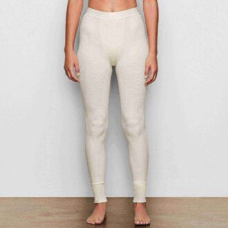 RIBBEDE LEGGINGS I BOMULD