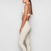 RIBBEDE LEGGINGS I BOMULD