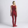 RIBBEDE LEGGINGS I BOMULD