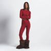RIBBEDE LEGGINGS I BOMULD