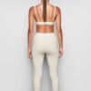 RIBBEDE LEGGINGS I BOMULD