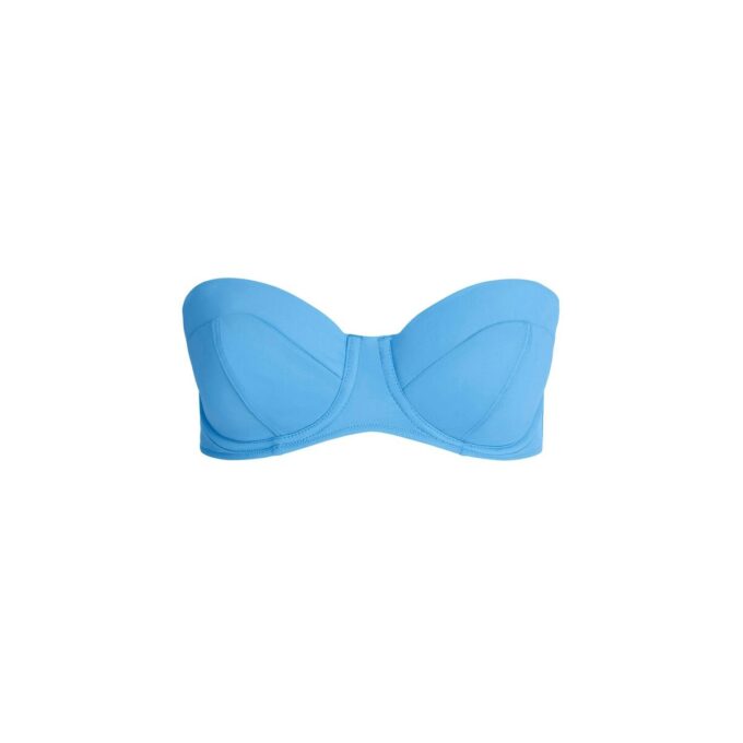 SIGNATURE STRØPLØS BIKINI TOP MED BØGLE