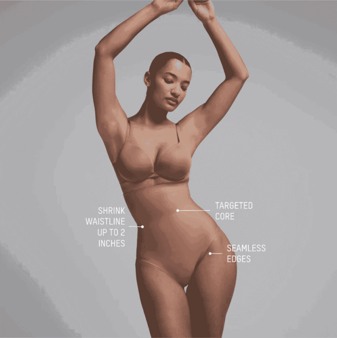 SKIMS BODY CORE SCULPT HØJTALJEDE TRUSSER