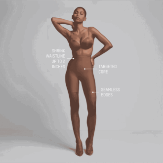 SKIMS BODY CORE SCULPT MELLEM TALJET KORT