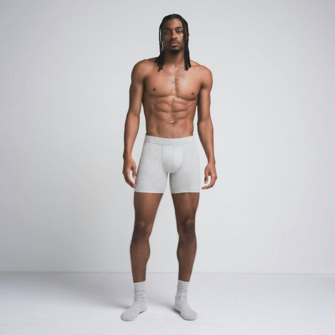 SKIMS BOMULD HERRE 13 cm BOXERSHORT