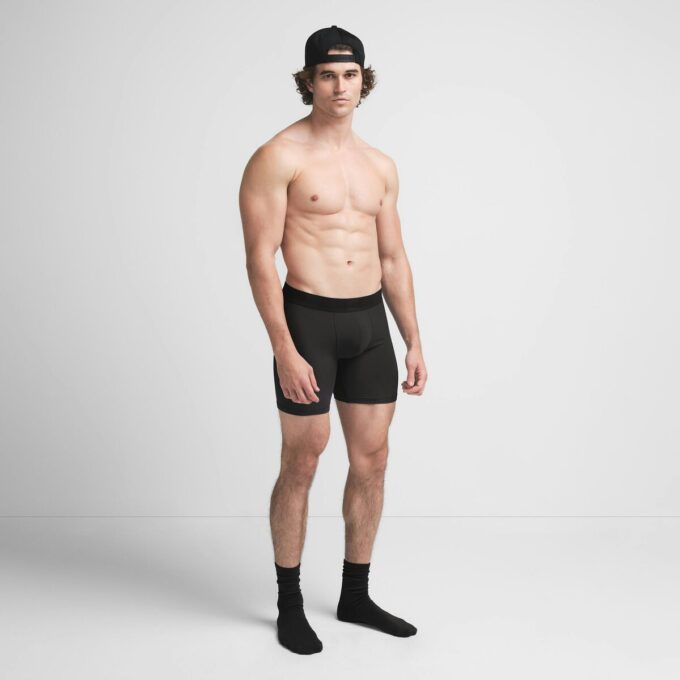 SKIMS BOMULD HERRE 13 cm BOXERSHORT