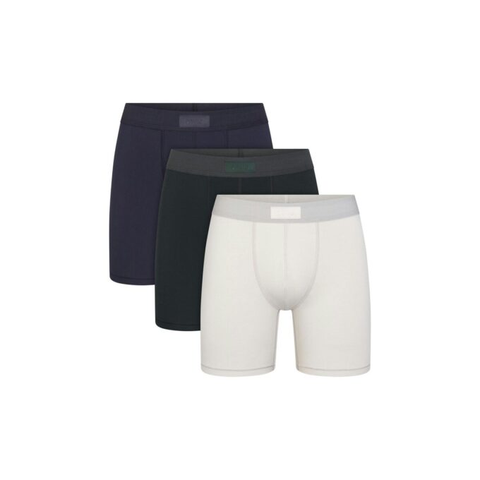 SKIMS BOMULD HERRE 13 cm BOXERSHOWS 3-PAK