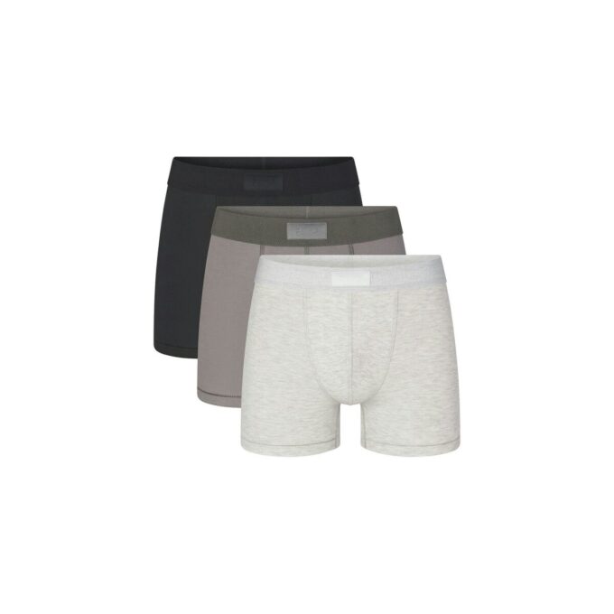 SKIMS BOMULD HERRE 7,5 cm BOXERSHOWS 3-PAK