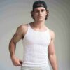 SKIMS BOMULD HERRE RIBBELT TANKTOP 3-PAK