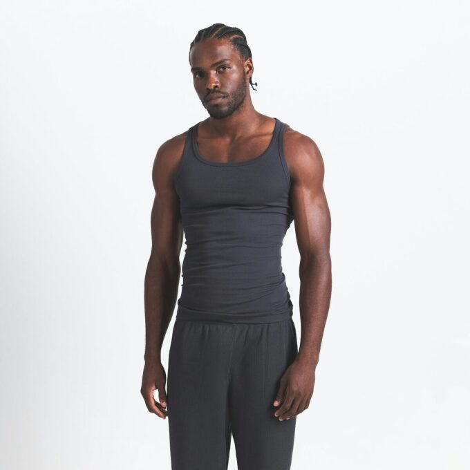 SKIMS BOMULD HERRE RIBBELT TANKTOP 3-PAK