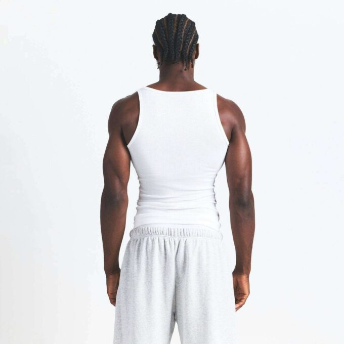 SKIMS BOMULD HERRE RIBBELT TANKTOP 3-PAK