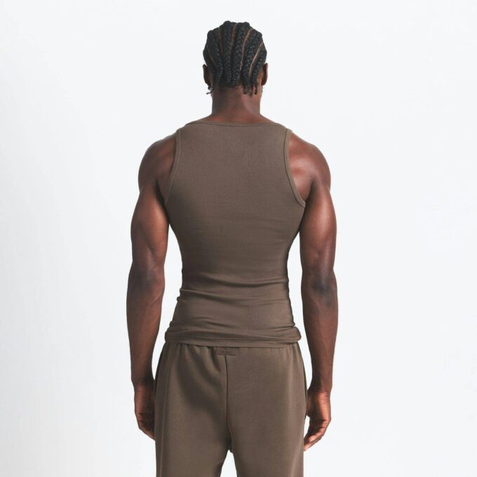 SKIMS BOMULD HERRE RIBBELT TANKTOP 3-PAK