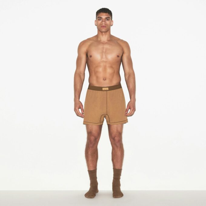 SKIMS BOMULD HERRE STRIK BOXERS 3-PAK