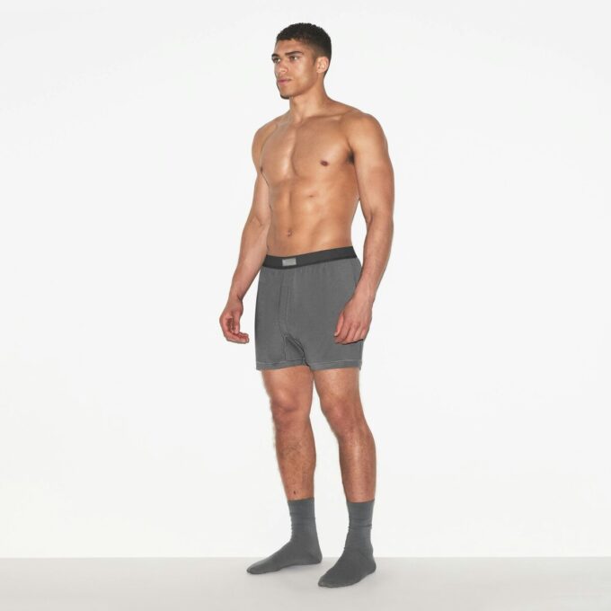 SKIMS BOMULD HERRE STRIK BOXERS 3-PAK