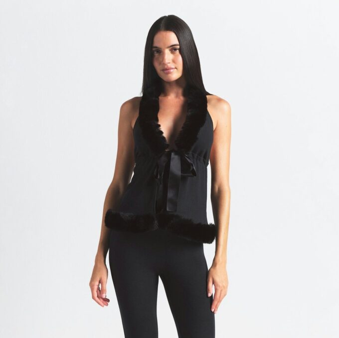 SKIMS CLOUD HALTER TOP