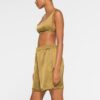 SKIMS SPORTY SATIN LØSE SHORTS