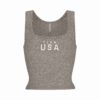 SKIMS TIL TEAM USA BOMULDSRIB OLYMPIC T-SHIRT