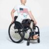 SKIMS TIL TEAM USA PARALYMPISK T-SHIRT I BOMULD
