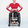 SKIMS TIL TEAM USA SIGNATURE SVØMNING PARALYMPISK LANGERMET CROPPET T-SHIRT