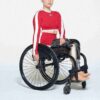 SKIMS TIL TEAM USA SIGNATURE SVØMNING PARALYMPISK LANGERMET CROPPET T-SHIRT
