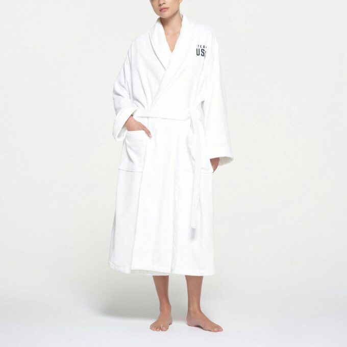 SKIMS TIL TEAM USA TERRY OLYMPIC UNISEX KÅBE