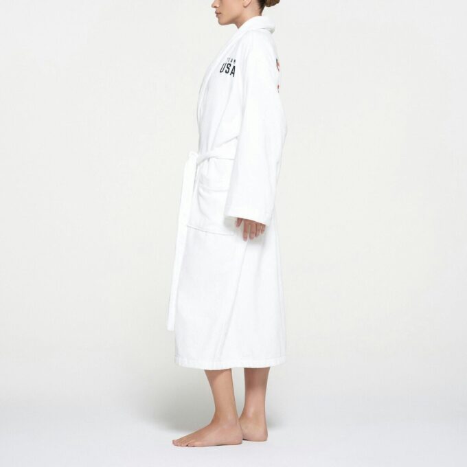 SKIMS TIL TEAM USA TERRY OLYMPIC UNISEX KÅBE
