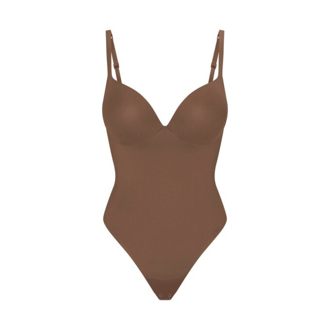 SKIMS ULTIMATE BODY PUSH-UP THONG-BODYSUIT